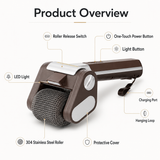 Portable Electric Barbecue Grill Brush Powerful Rotating Bristles Rechargeable Handheld Cleaner for Easy Outdoor Grate